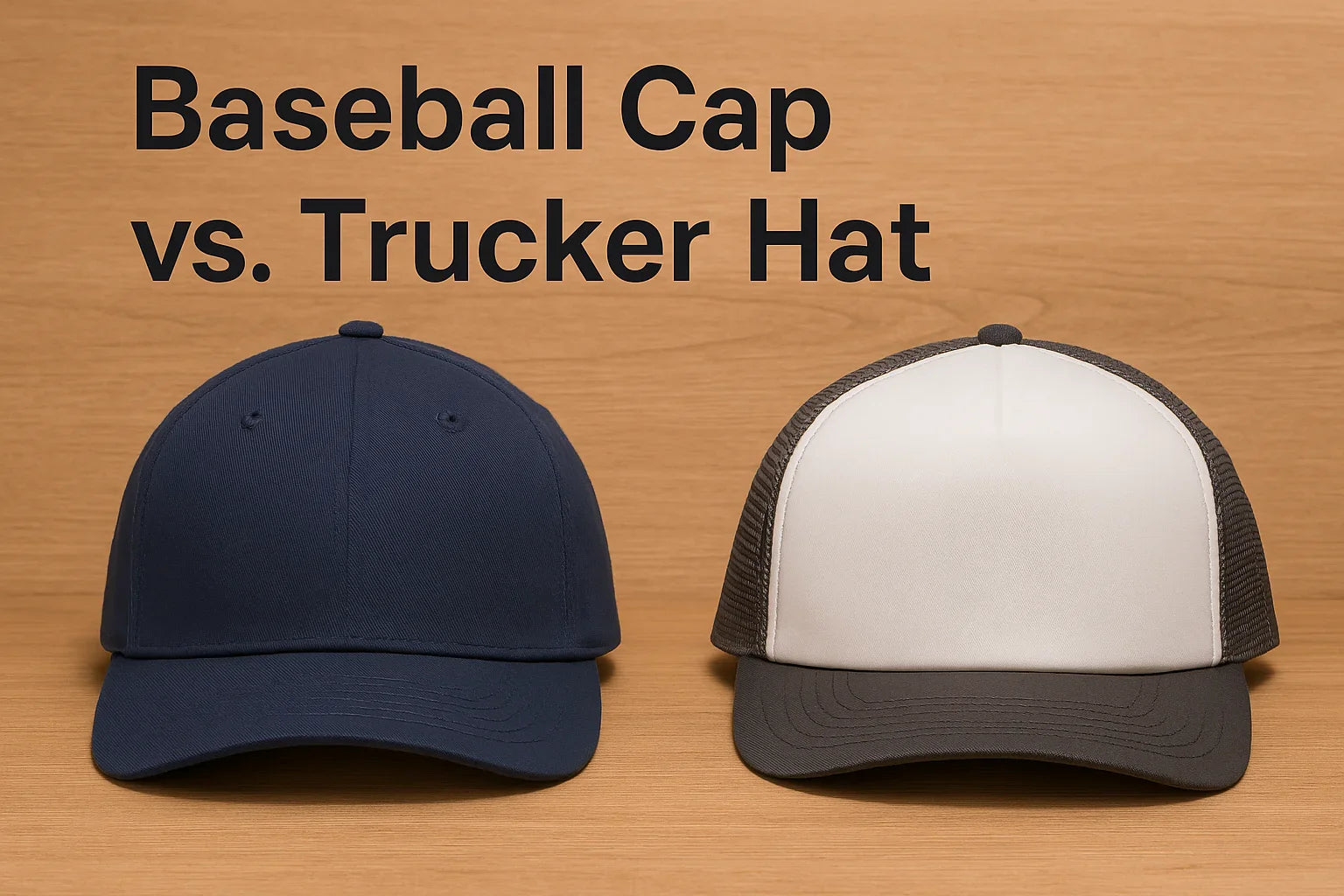 Baseball Cap or Trucker Hat: What's the Difference?