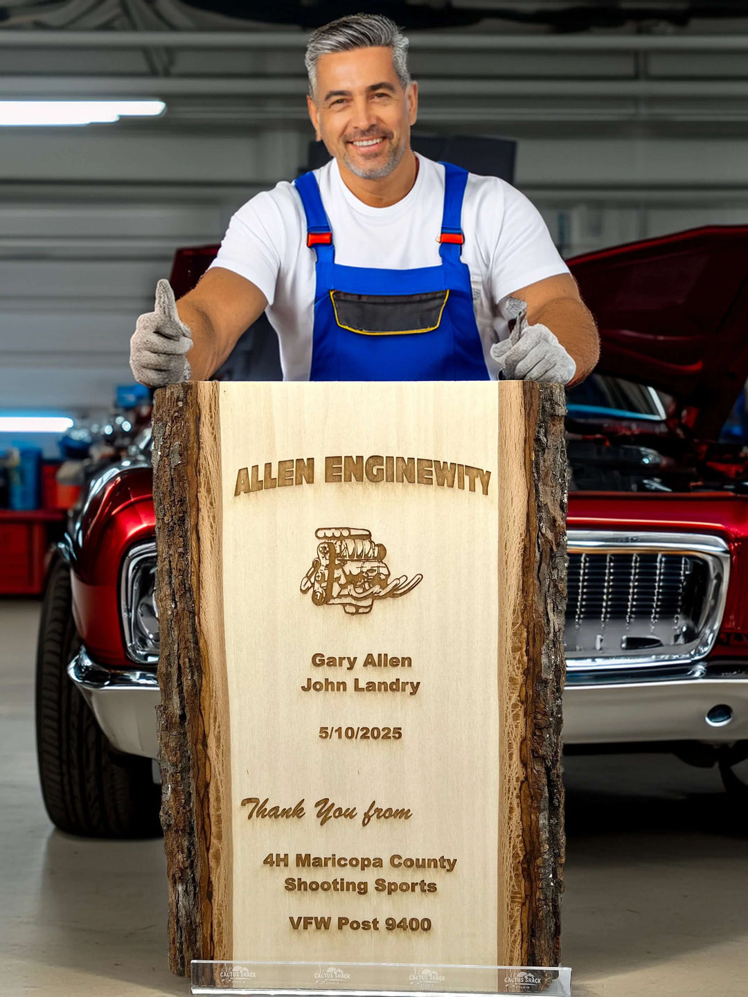 Custom Engraved Live Edge Wood Plaque – Personalized Basswood Sign for Home, Office & Gifts