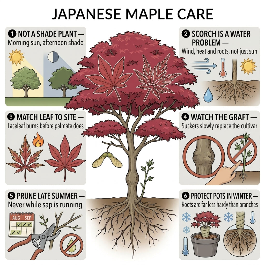 Japanese Maple Care Guide: Getting the Sun Balance Right