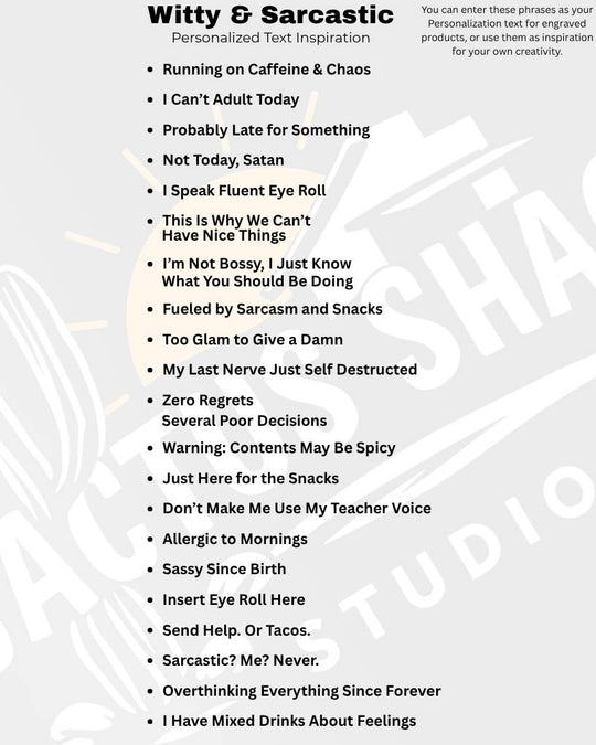 Choose the Perfect Engraving Phrase for Your Custom Gift