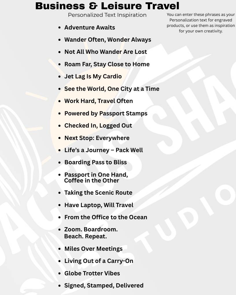 Choose the Perfect Engraving Phrase for Your Custom Gift