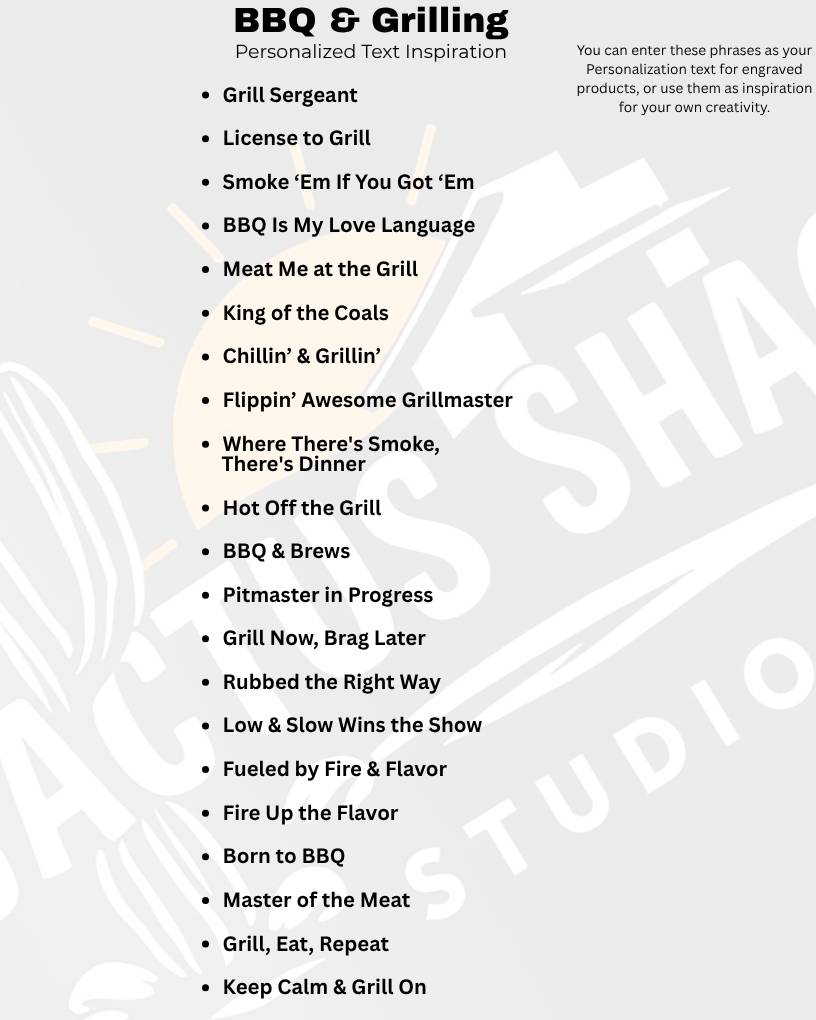 Choose the Perfect Engraving Phrase for Your Custom Gift