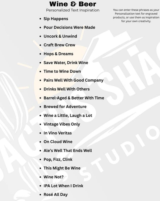 Choose the Perfect Engraving Phrase for Your Custom Gift