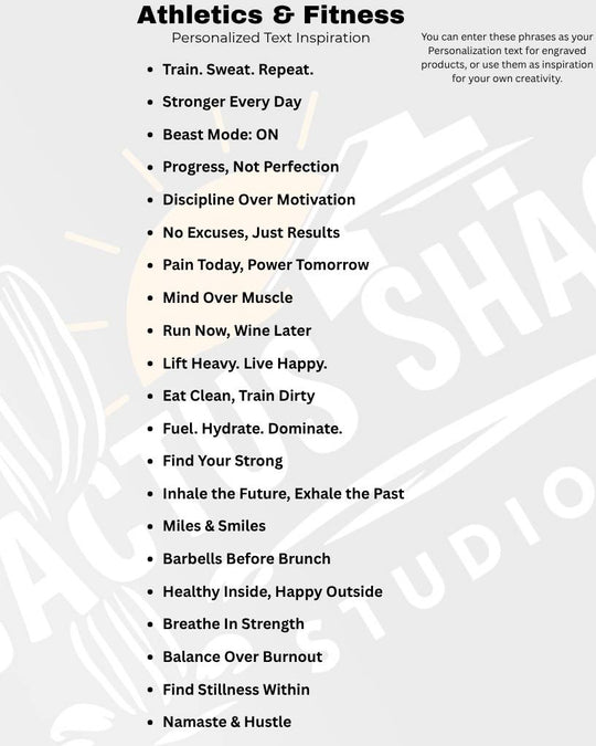 Choose the Perfect Engraving Phrase for Your Custom Gift