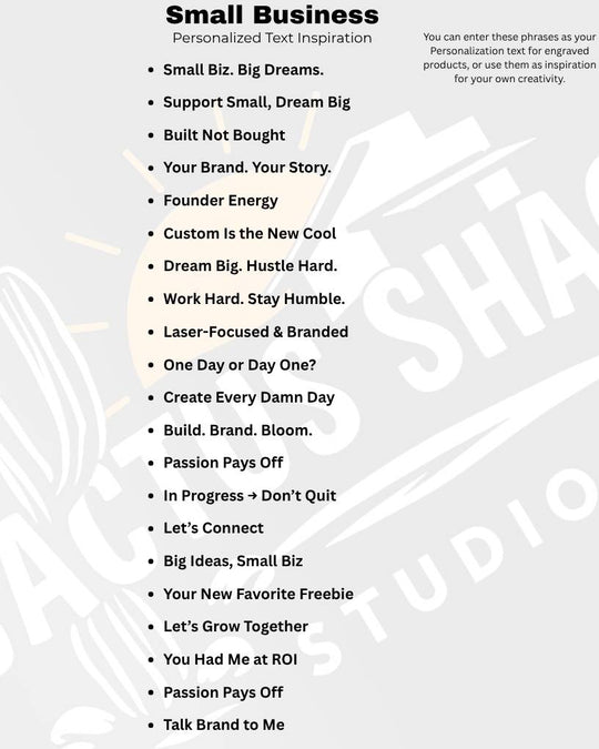 Choose the Perfect Engraving Phrase for Your Custom Gift