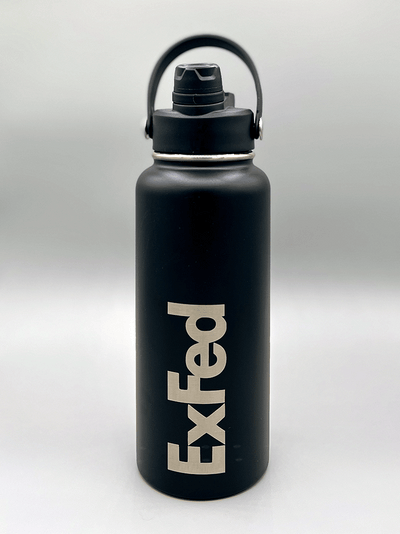 32 oz Engraved Insulated Tumbler with Dual Lid Chug/Sip Ex+