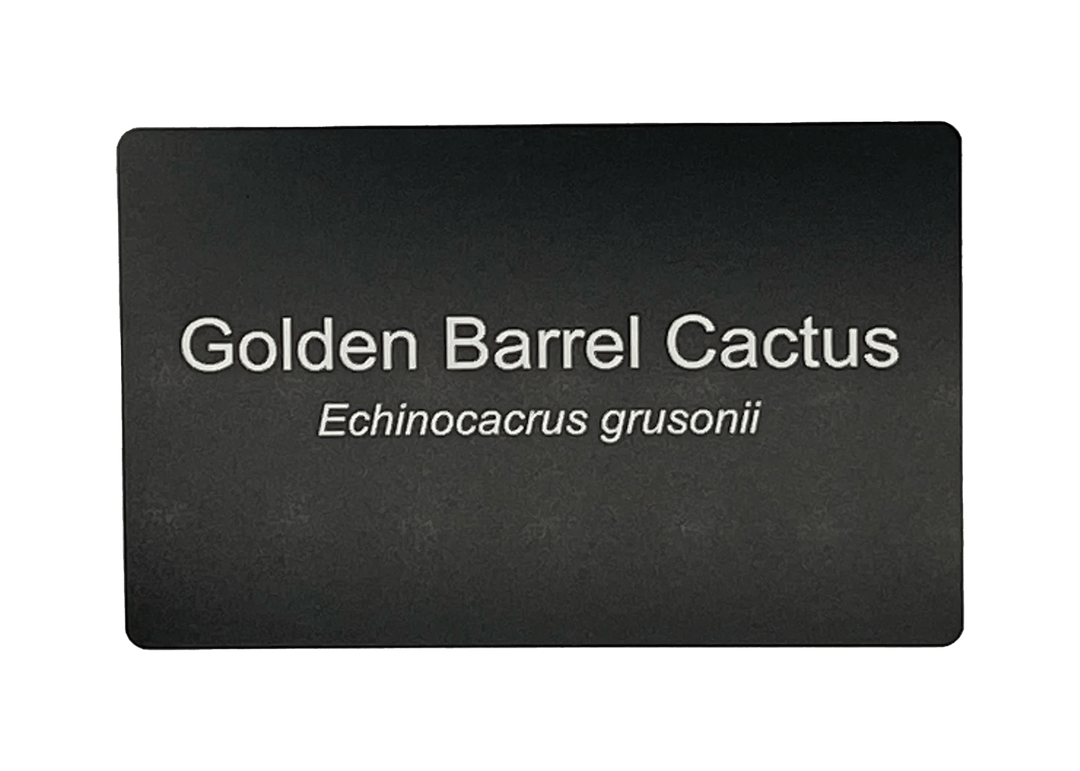 Aluminum Plant Garden Tag | Business Card Size | Garden Marker for Plant Names, Garden Notes & Gifts