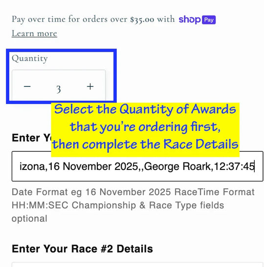 Ironman Finisher Award – Custom Engraved Clear Acrylic