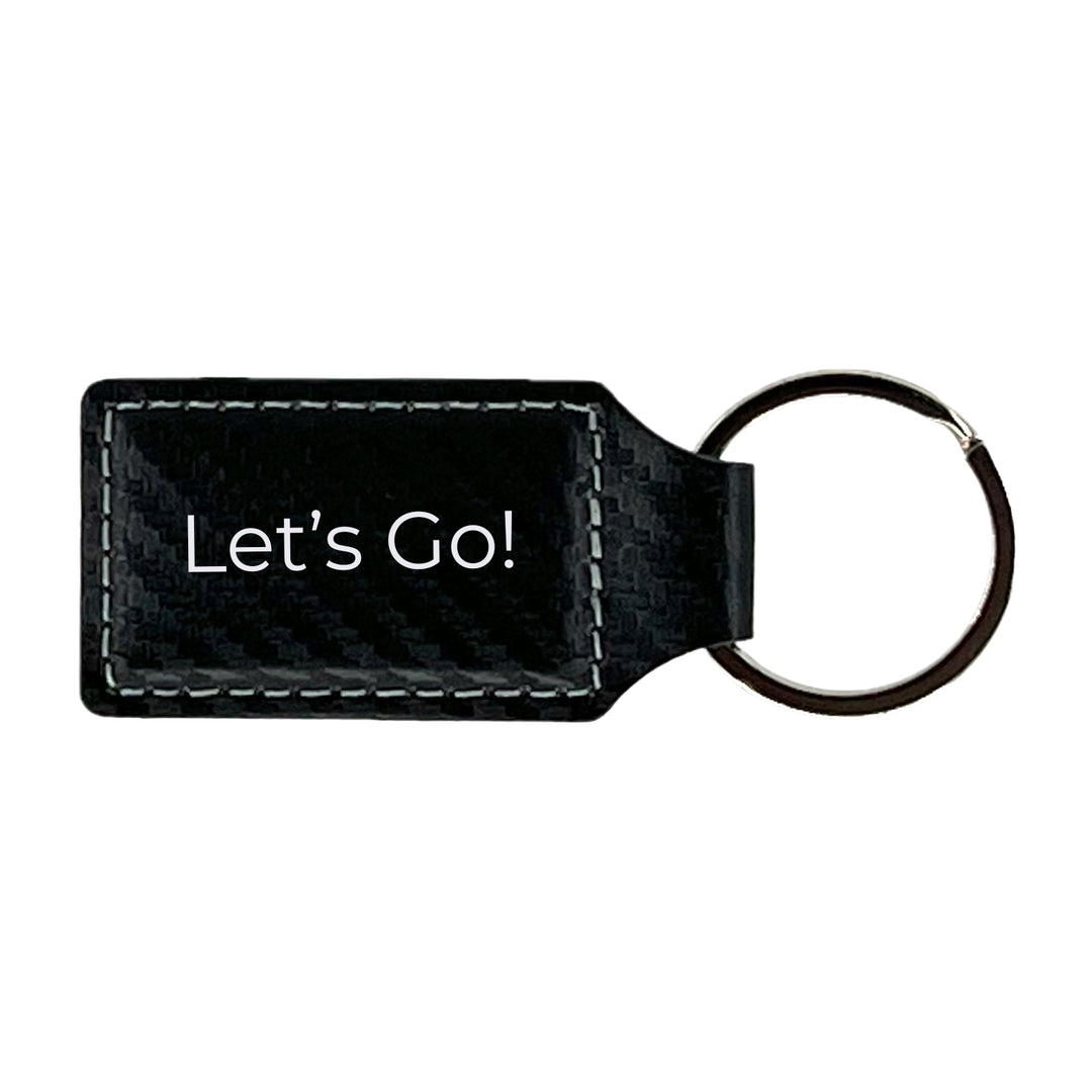 Engraved Leatherette Keychains – Personalized Key Rings, Bag Charms & Zipper Pulls