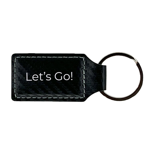 Engraved Leatherette Keychains – Personalized Key Rings, Bag Charms & Zipper Pulls