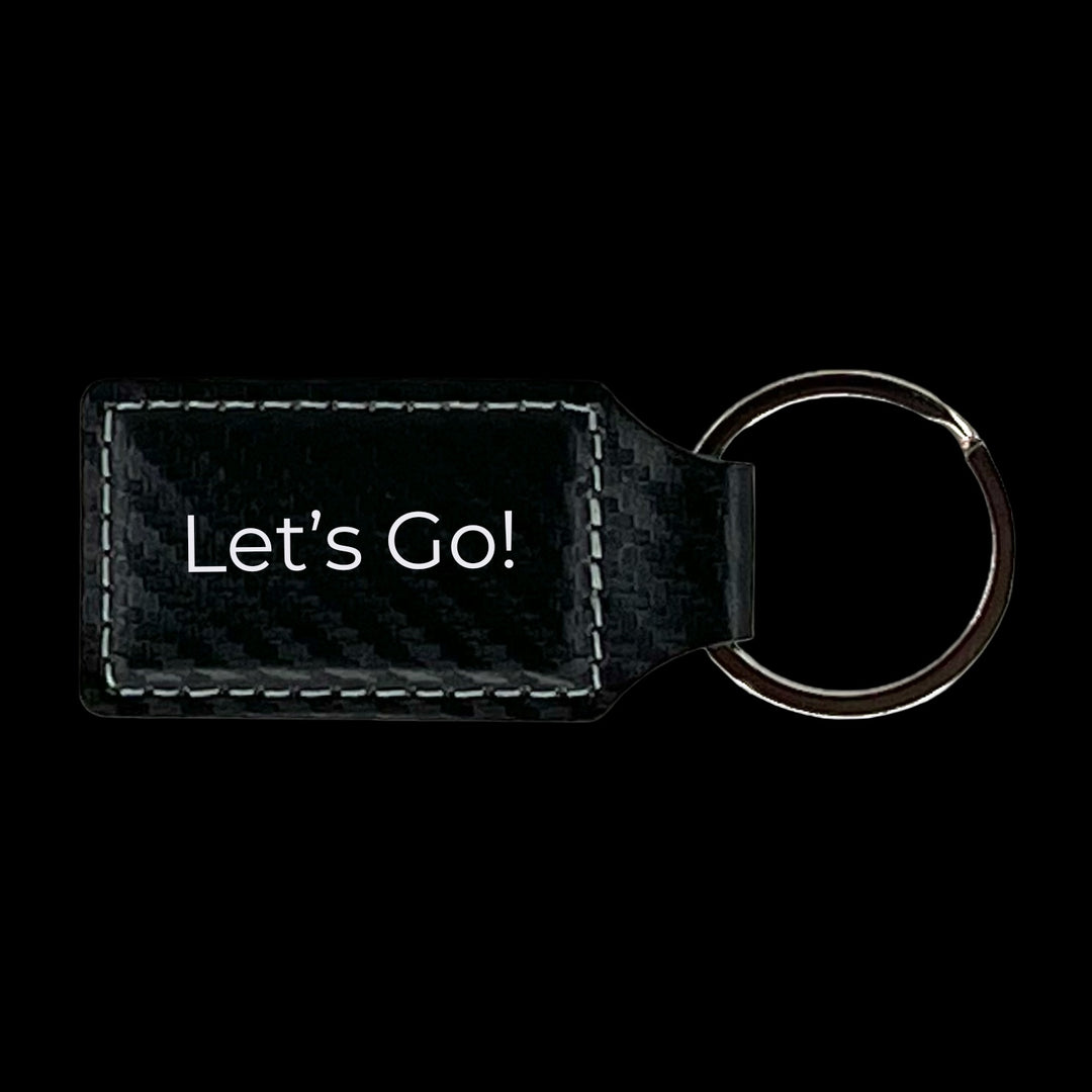 Engraved Leatherette Keychains – Personalized Key Rings, Bag Charms & Zipper Pulls