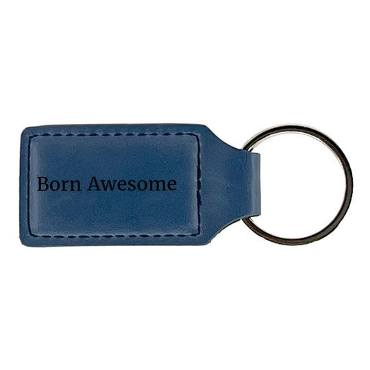 Engraved Leatherette Keychains – Personalized Key Rings, Bag Charms & Zipper Pulls