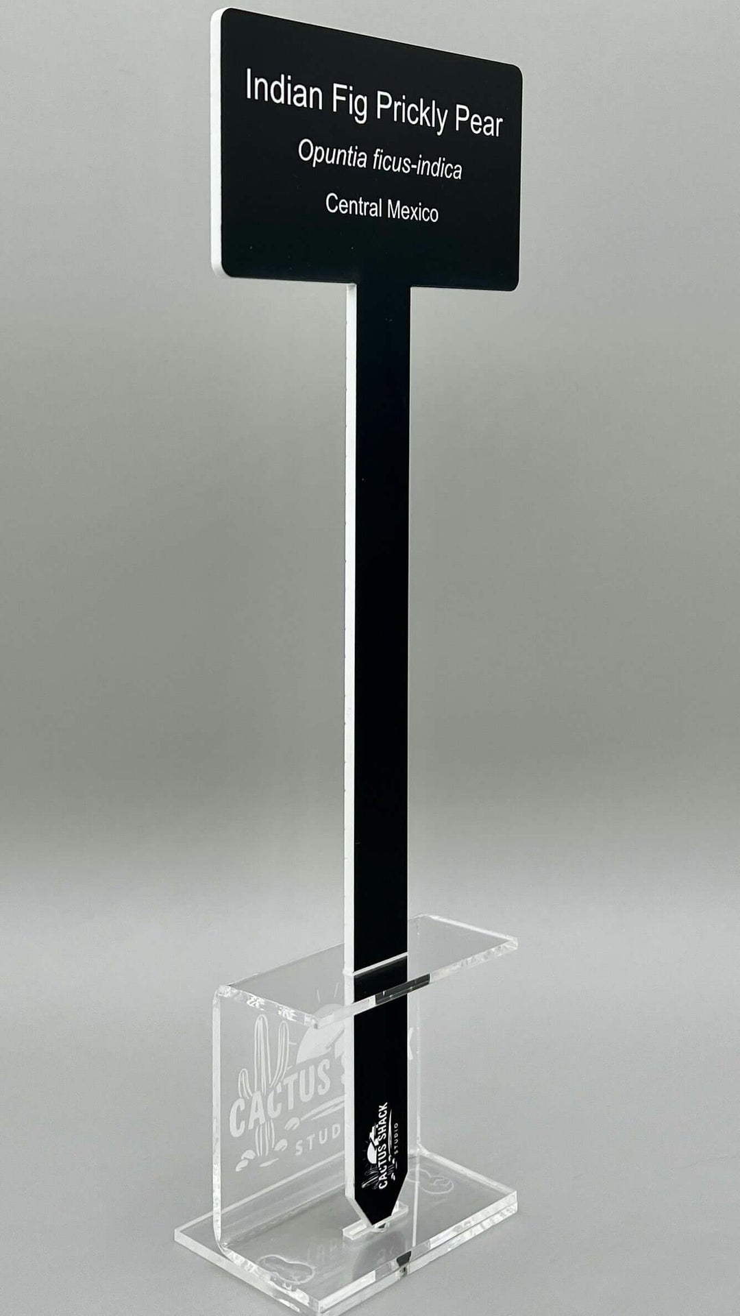 Large Acrylic Plant Garden Tag & Stake | 3-Line Custom Garden Marker | Personalized Garden Marker, Gift and Inspirational Messages