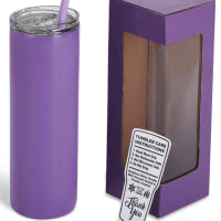 20 oz "Skinny" Splash Proof Double Insulated Tumblers