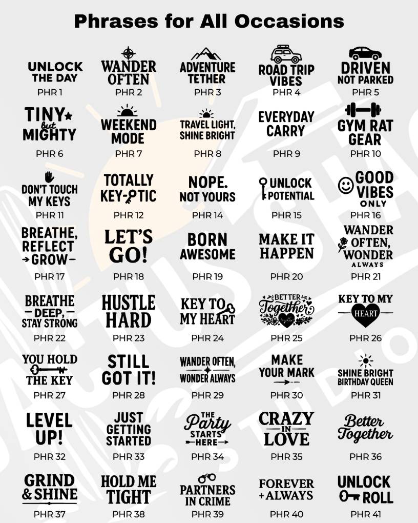 Choose the Perfect Engraving Phrase for Your Custom Gift