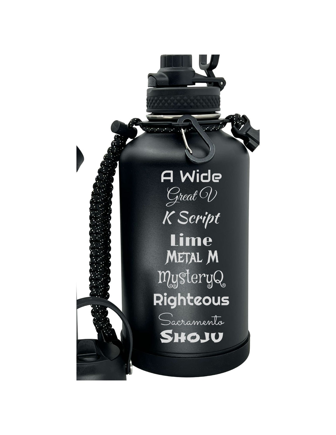 64 oz Personalized Engraved Tumbler – Custom Stainless Steel Water Jug