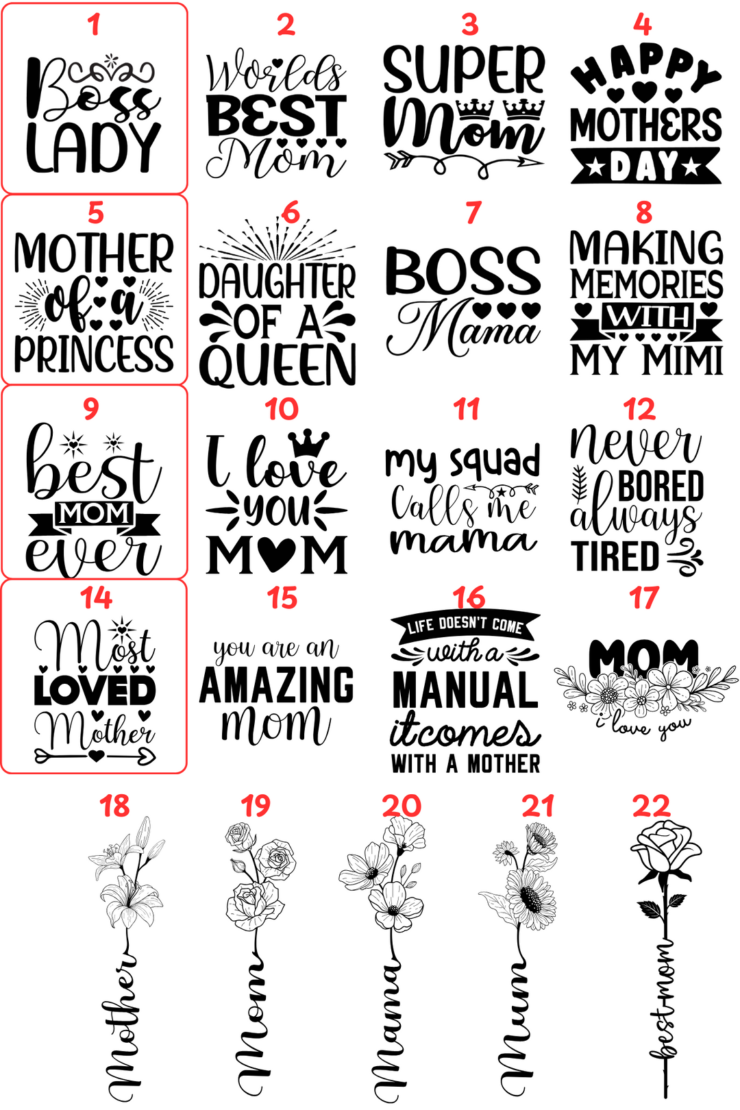 Gift Box for Mom | Engraved Tumbler with Keychain & Coaster | Personalized Gift for Mom, Birthday, Valentine's Day, New Mom, Baby Shower