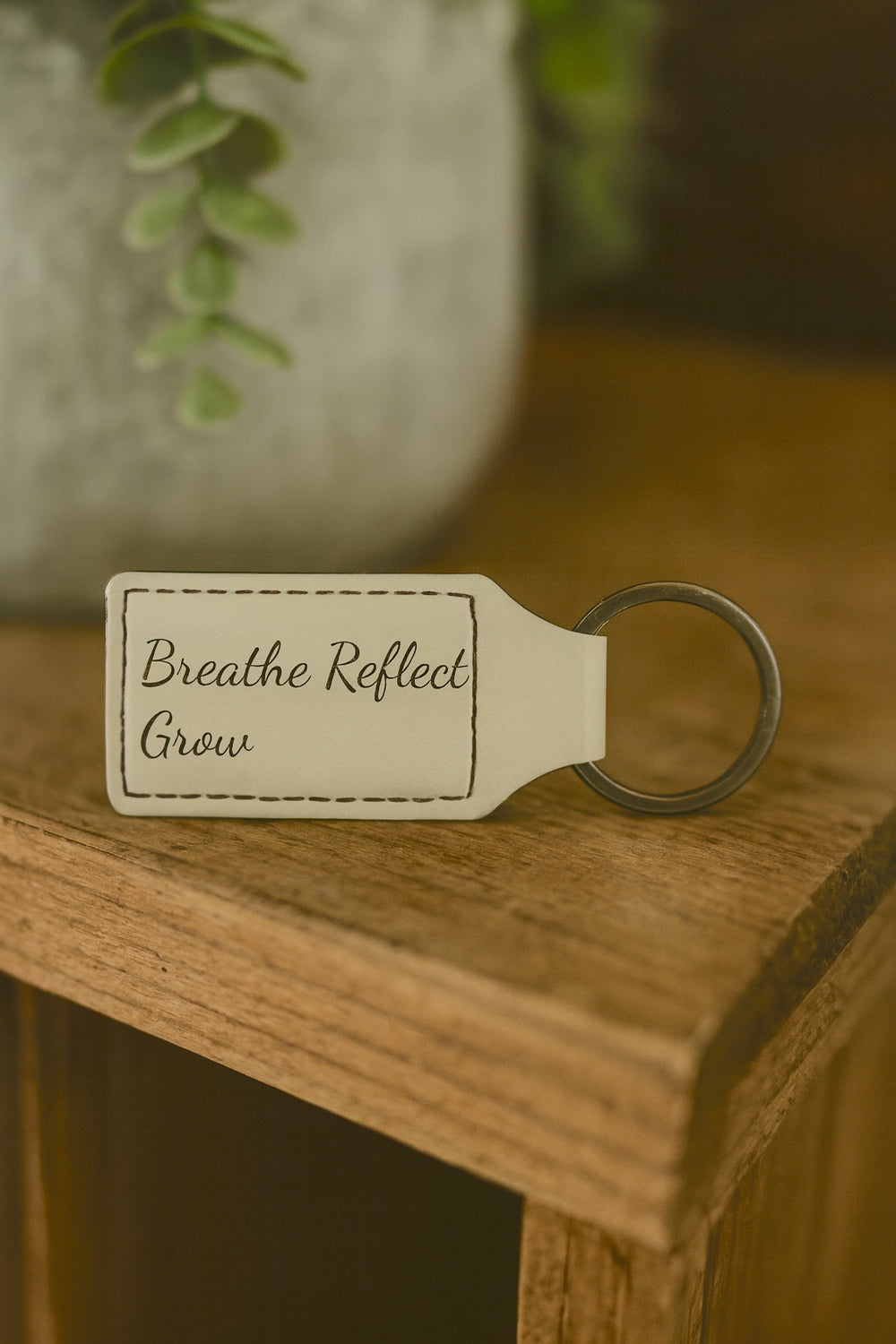 Engraved Leatherette Keychains – Personalized Key Rings, Bag Charms & Zipper Pulls