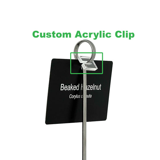 Aluminum Plant Garden Tag | Business Card Size | Garden Marker for Plant Names, Garden Notes & Gifts